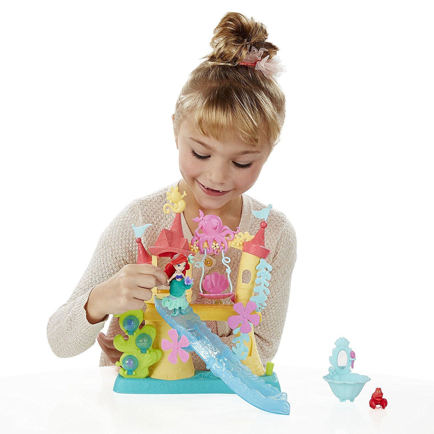 Printese Disney – Palatul regatului submarin al lui Ariel, set de joaca