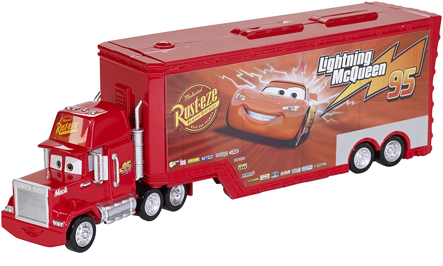Disney Cars  - camion Mack transportorul lui Fulger McQueen