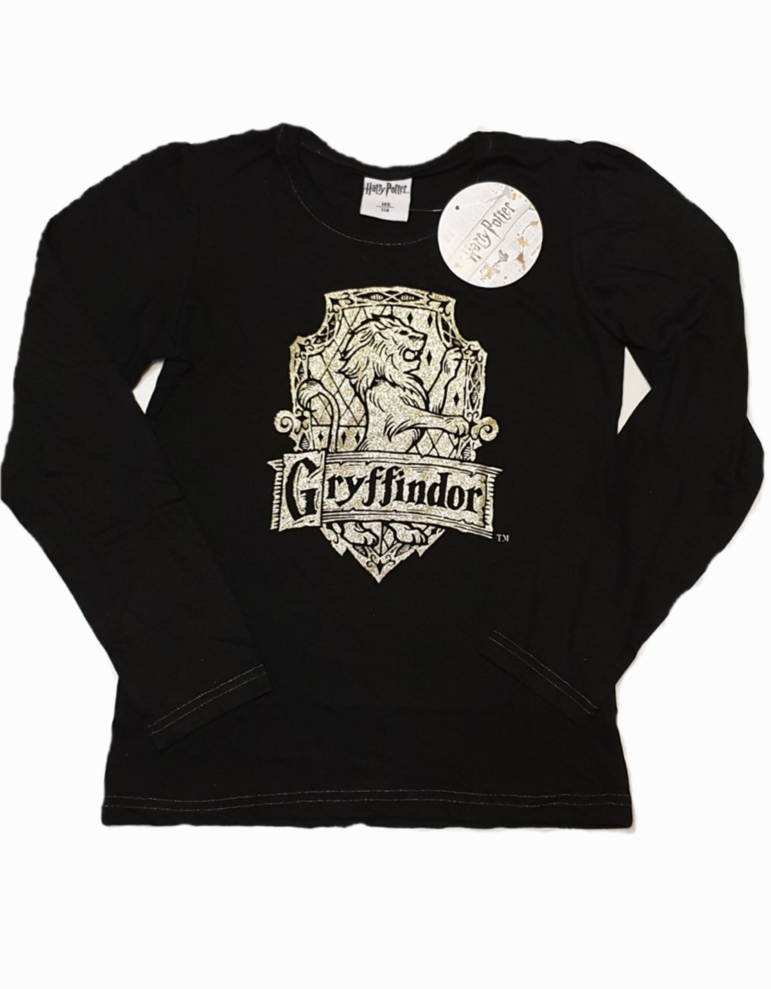 Bluza baieti neagra, Gryffindor, Harry Potter, varsta 13 ani, 164 cm