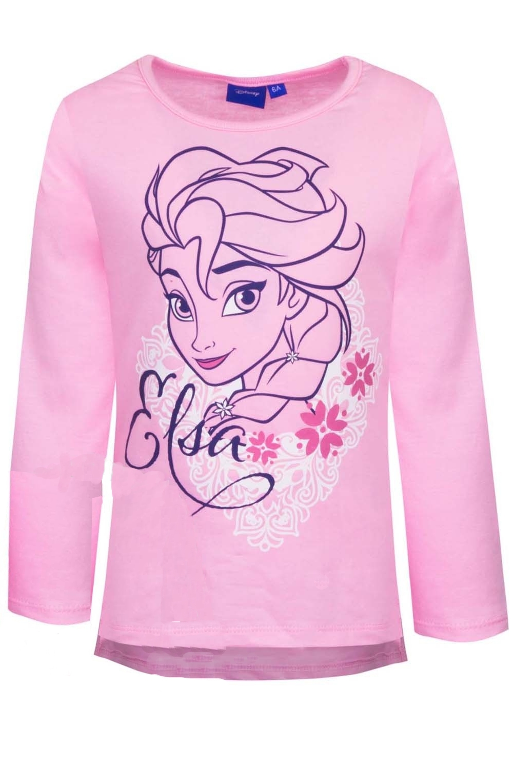 Bluza fete Elsa Frozen, roz, 8 ani